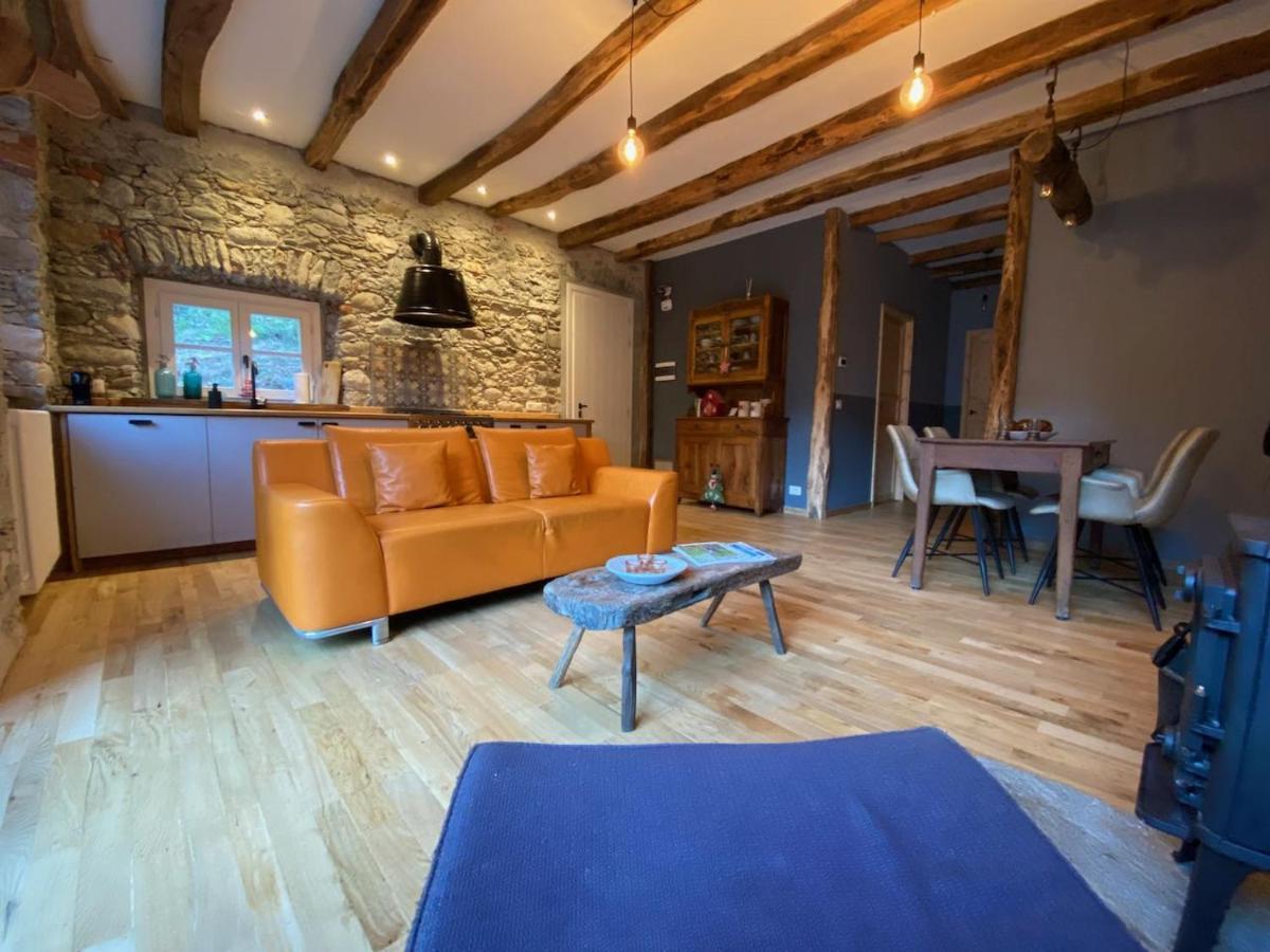 Mountain Cabin Valsesia Appartement Stella วาราลโล ภายนอก รูปภาพ